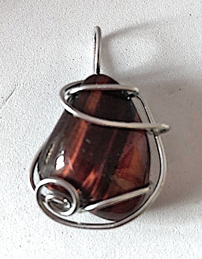 Oeil de taureau Pendentif